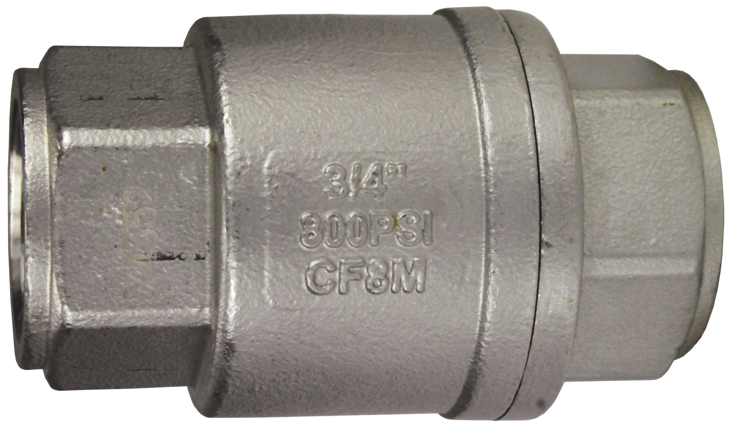 800 PSI STAINLESS STEEL CHECK VALVE